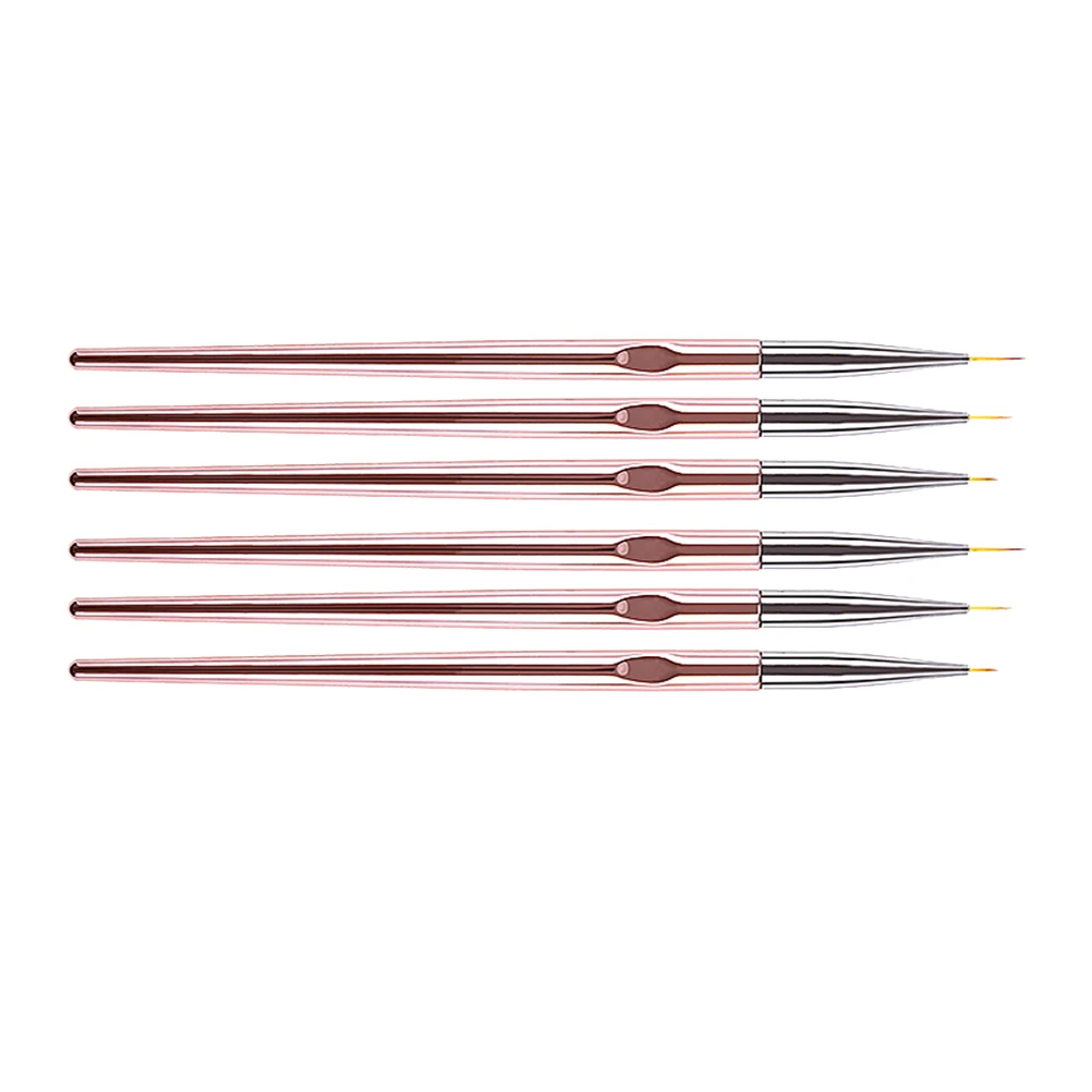 Stylos à revêtement, pinceaux à pointe Fine pour la conception de manucure, outil de dessin coloré, amateurs de Nail Art, brosse de manucure pour Nail Art