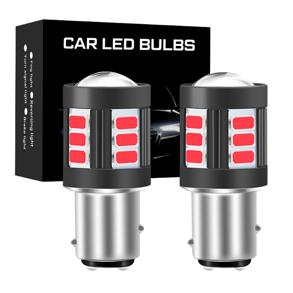 2X NEW Mini LED T20 7440 7443 3156 3157 1156 P21W BA15S P21/5W 1157 BAU15S PY21W Bulb Reverse Turn Signal Lamp Brake Car Lights