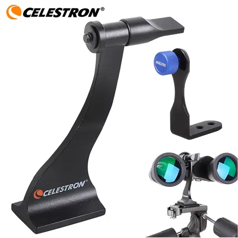 Universal Celestron Binocular Tripod Adapter Converter Mount Bracket Portable Fully Metal for Roof and Porro Binoculars