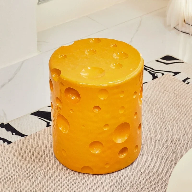 

Nordic Furniture,Round Cheese Coffee Table, Living Room Sofa Side Table, Home Decor Sculpture, Creative Tea Table,Storage Desk