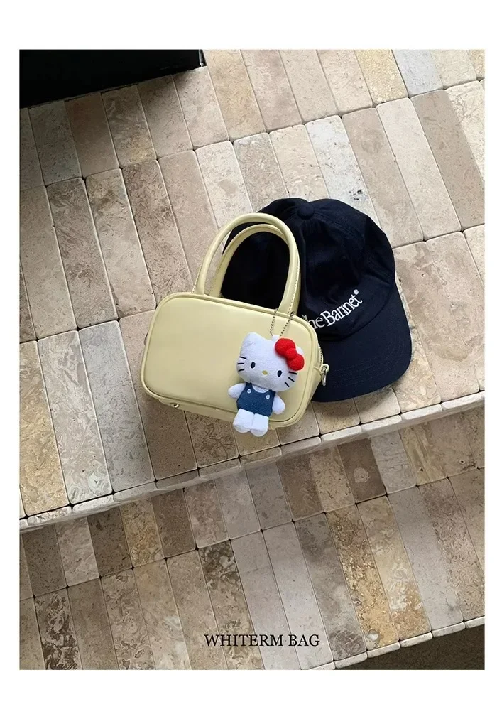 Korean women\'s bag ins blogger with autumn fashion versatile handbag small square bag casual shoulder crossbody bag
