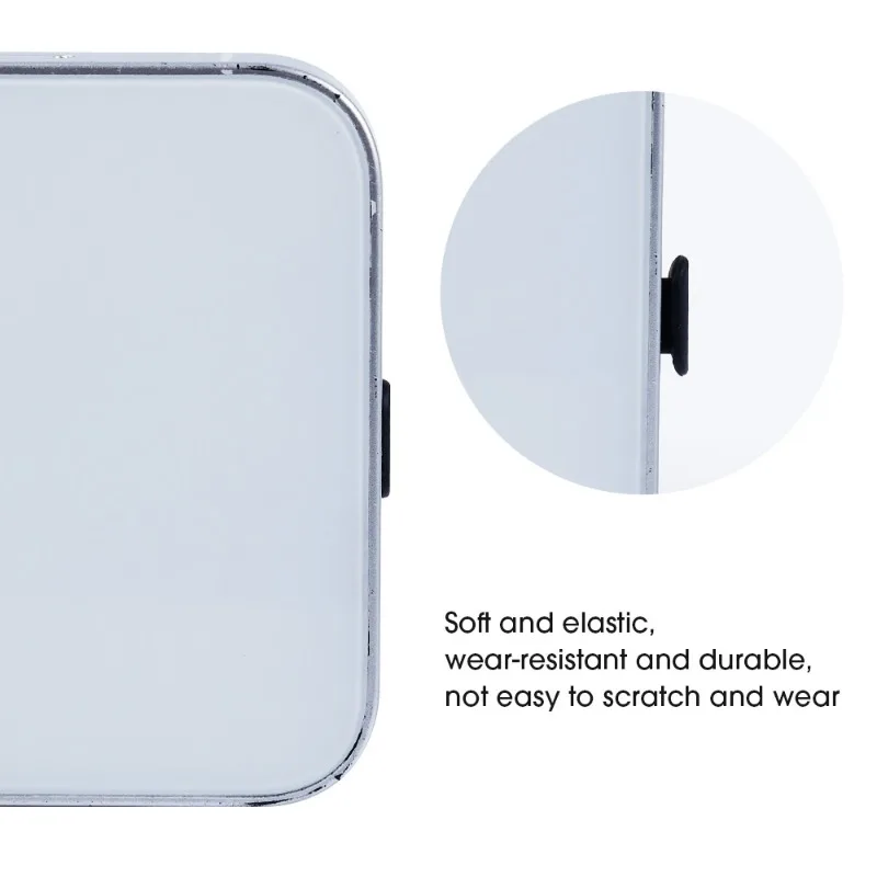 Tapones antipolvo de silicona suave, Protector de puerto de carga iOS, tapa de tapón para Iphone 14, 13, 12 Pro Max/14, 13, 12 Plus, enchufe antipolvo