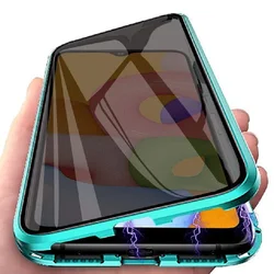 Magnetic Privacy Glass Case for Samsung Galaxy S25 Ultra S22 S24 Ultra S23 S24 FE A14 A53 A54 Anti-Spy Phone Protection Cover
