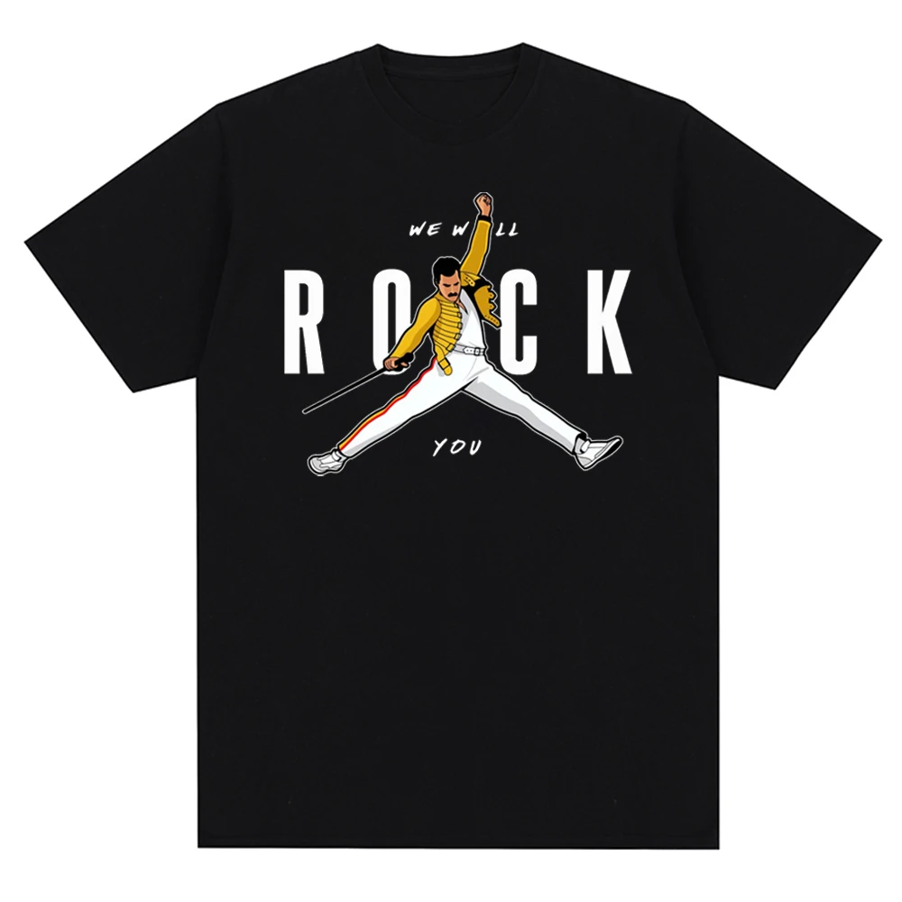 Vintage Queen Rock Music Band 3D Printed Summer T Shirts Fashion Men/Women Cotton Casual Short Sleeve Tees  Streetwear Clothing