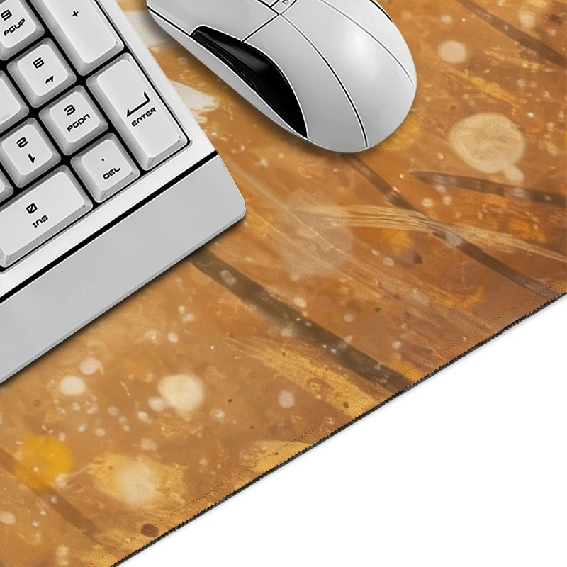 Mouse Pad Abstract Bee Cat Gamer XL Custom New Computer Home Mousepad XXL Mouse Mat Office Natural Rubber Soft Laptop Table Mat