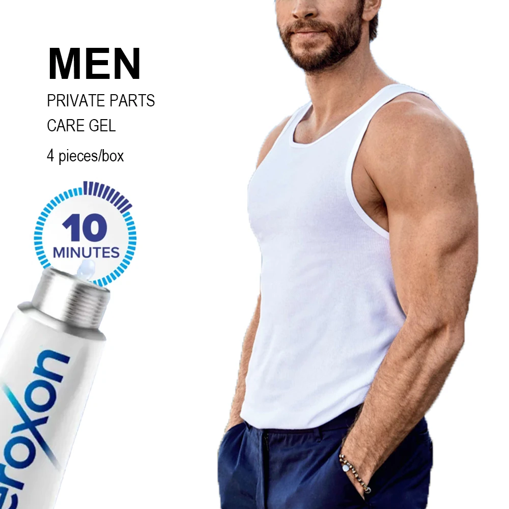 

STIMGEL Мужская бутылочка с гелем для ухода за частными частями, 4 шт./кор.