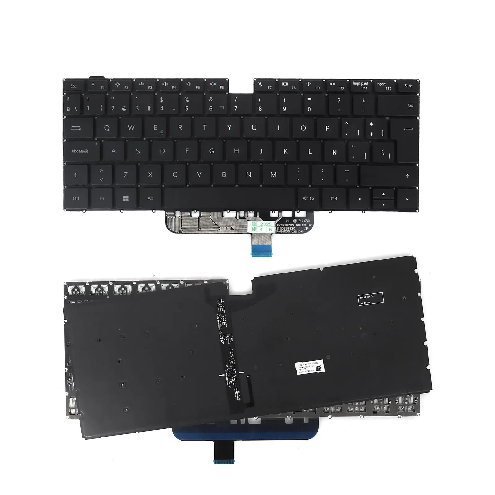 

Клавиатура для ноутбука SP для Huawei MateBook D 14 NbB-WAH9 WAH9P NbB-WAE9P Nbl-WAQ9R, черная с подсветкой