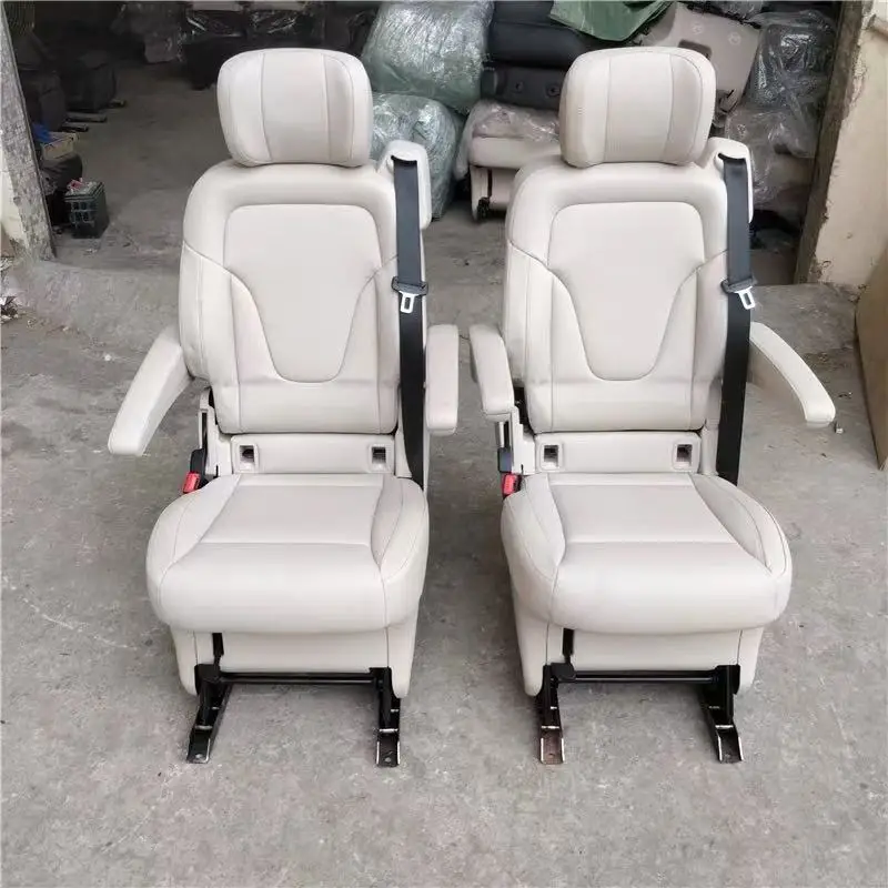 

Автомобиль Cc оптом оригинальные автокресла бежевого и черного цвета для W447 Benz V260 и V Class Sprinter Van