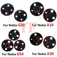 For Nokia G50 G20 G10 X20 X10 C5 5.1 6.1 Plus X5 X6 X7 Lumia 535 950 950XL 1520 Back Rear Camera Glass Lens Cover with glue