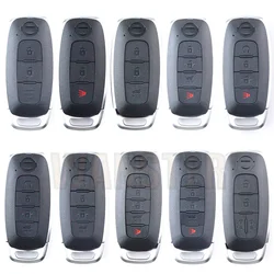 2 3 4 5 Bottons Car Key Fob Case Shell Housing for Nissan X-trail T33 Qashqai J12 Teana Altima Ariya Juke Kicks Sakura 2023 2024