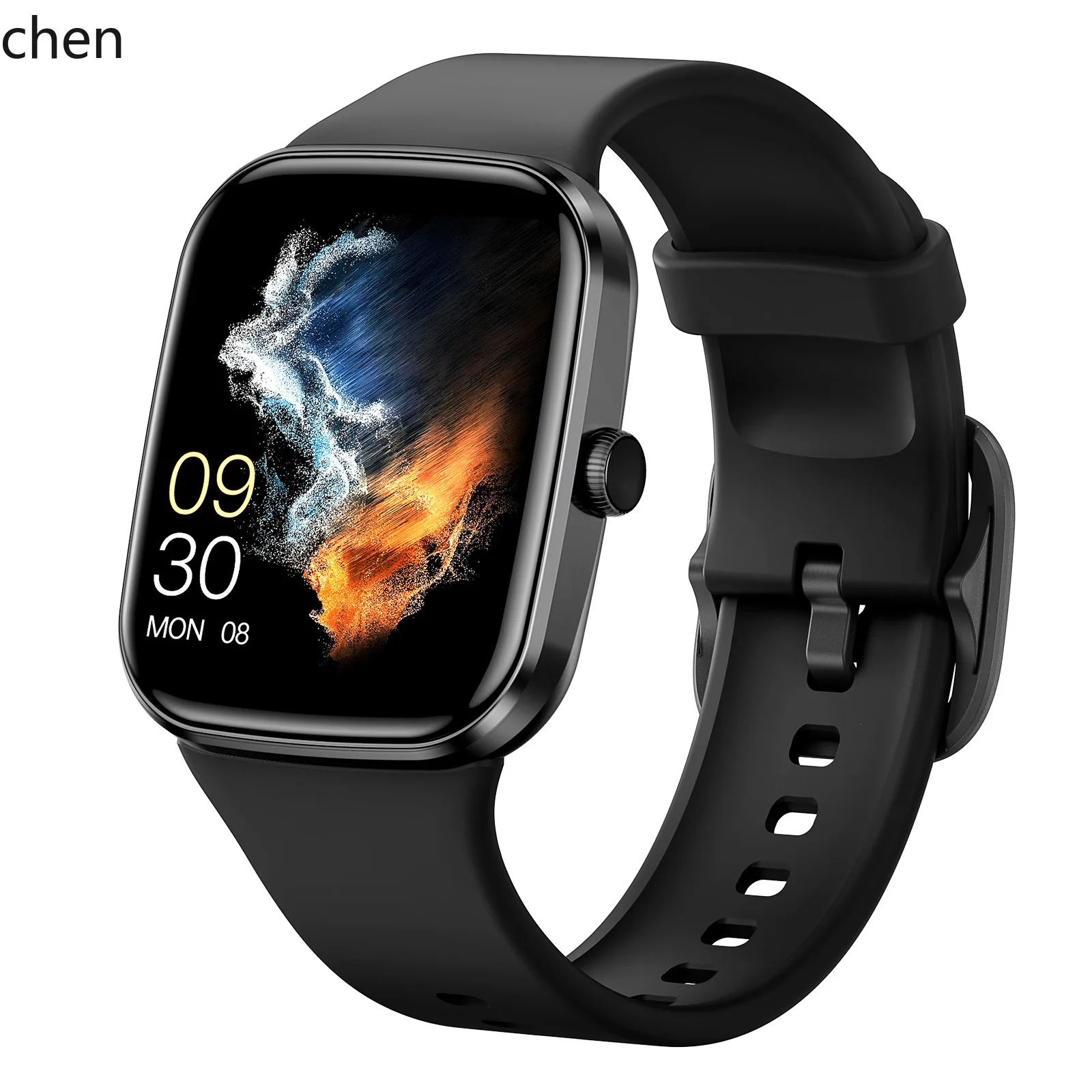 Zml smartwatch: new model with heart rate & temperature monitoring, message alerts, sports tracking, waterproof, and pedometer