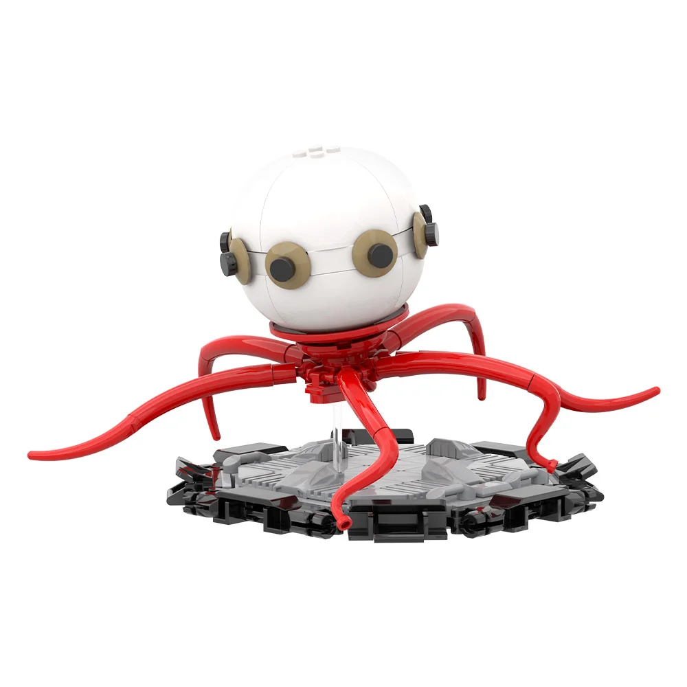 

Конструктор MOC: Модель инопланетного глазного монстра-паразита, строительные блоки, игрушки для сборки, подарки на Хэллоуин для детей, сделай сам