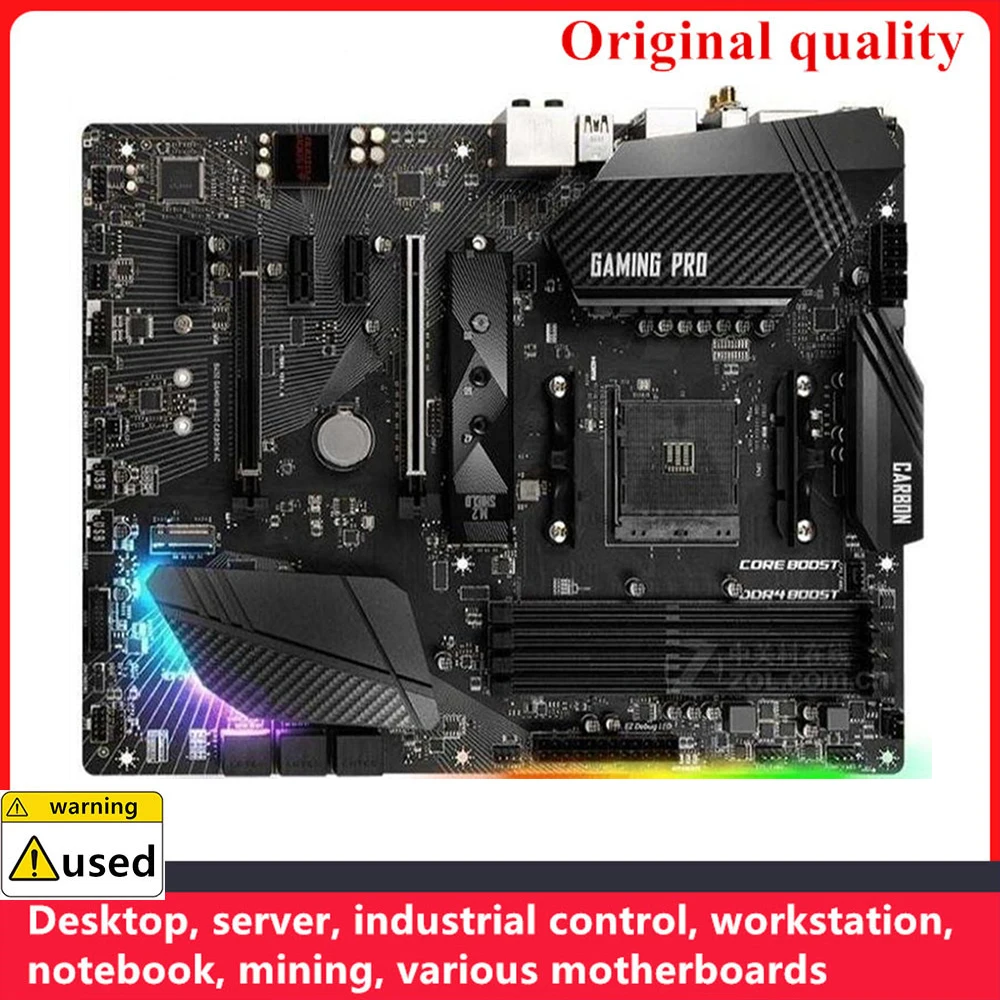 For B450 GAMING PRO CARBON AC Motherboards Socket AM4 DDR4 128GB For AMD B450 Desktop Mainboard M,2 NVME USB3.0