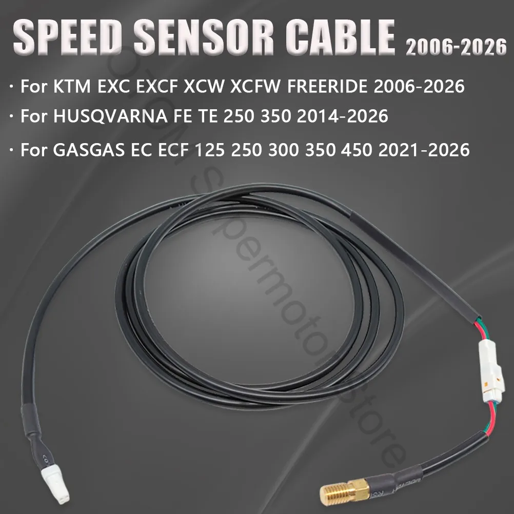 2006-2026 Motorcycle Speed Sensor Cable Digital Speedom Wire For KTM EXC EXCF XCW XCFW FREERIDE HUSQVARNA FE TE GASGAS EC ECF ES