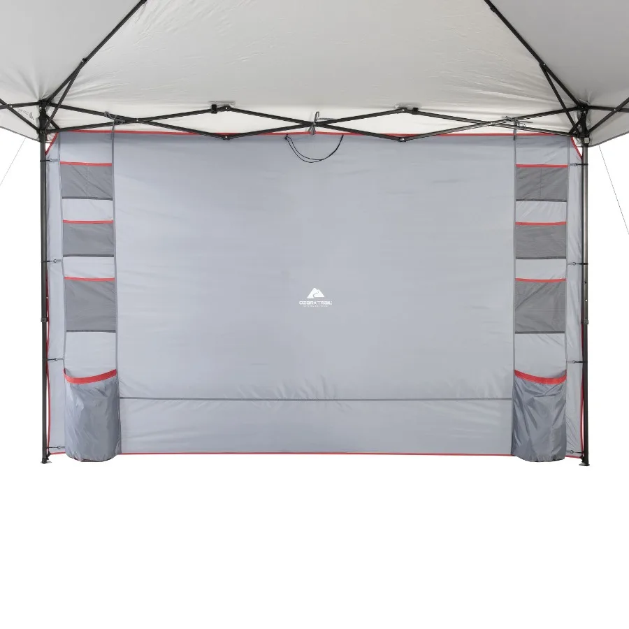 

Shade Wall, 10' x 6' with Organizer Pockets for Instant Outdoor Canopy - 10' x 10' Straight-Leg Canopy