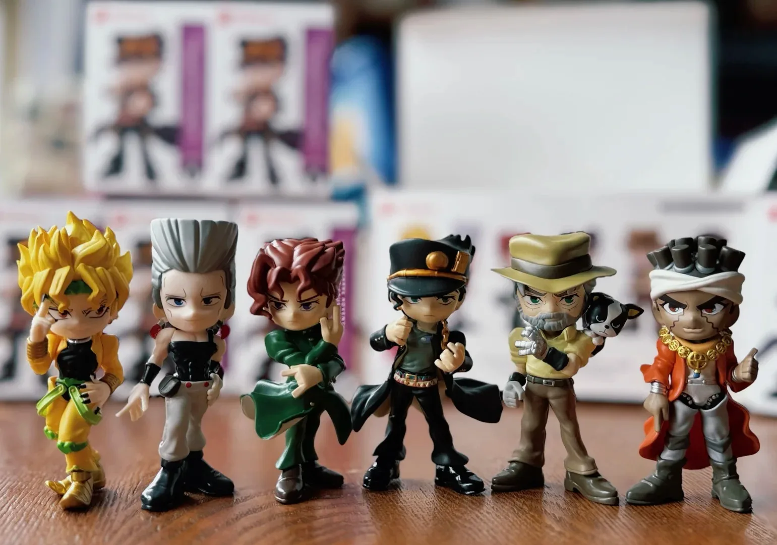 

Palverse Jojo's Bizarre Adventure Blind Box Mini Figures - Trendy Desktop Collectible Statues for Toy Enthusiasts