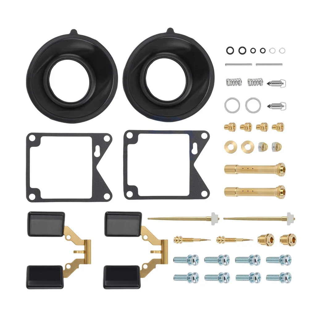 /2 /Sets /Carburetor Repair Kit For XV920 Engine 1981 1982 1983 Fuel System Rebuild Gasket Jet Needle Valve Lawn Mower Parts