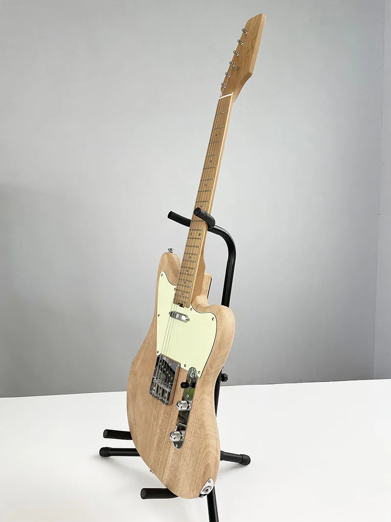 JA DIY Electric Guitar Kit,Mahogany Body and Neck,Maplp Fretboard,Guitar Kits Build Your Own,Electric Guitars for Adults.