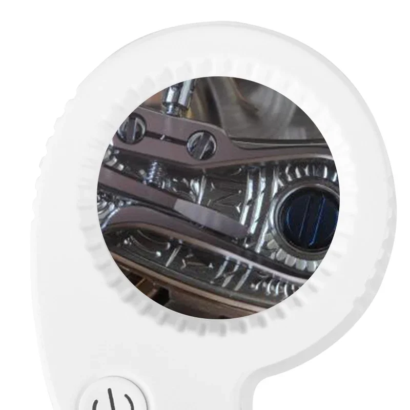 عدسة مكبرة محمولة قابلة للطي 40X 60X، نظارات مكبرة مع 9 مصابيح LED، عدسة مجوهرات مكبرة مضيئة لطوابع العملات المعدنية العتيقة