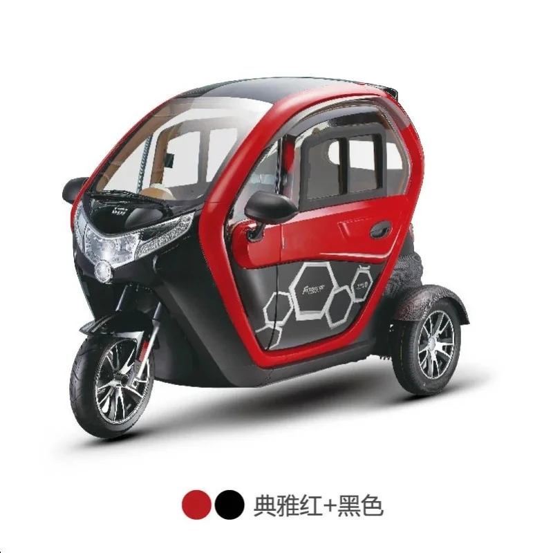 25 speed New style scooter adult old-age power tricycle miniature two-door  three-seater electric car
