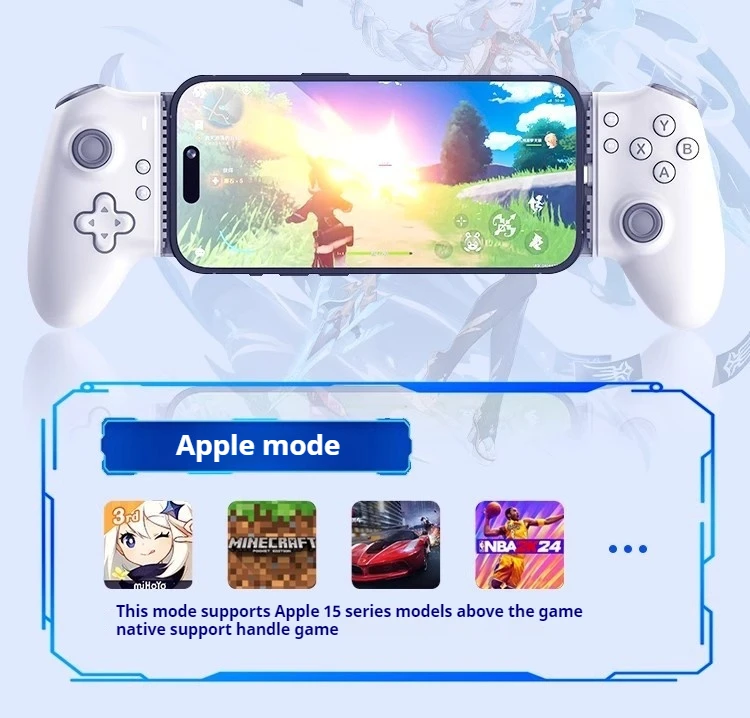 Gamepad Gaming Steuerung Für Mobile Android Handy Cellular PC Tablet Hall Effekt Joystick Befehl Typ C Game Pad Controller – Detail 7