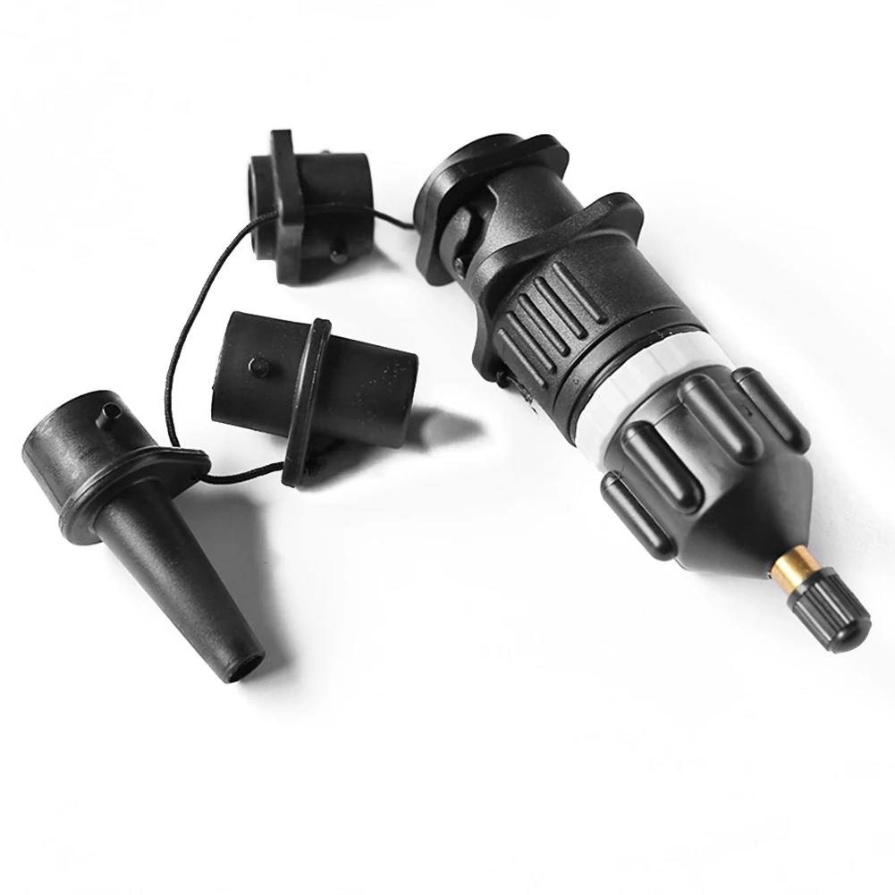 مجداف مجلس صمام الهواء محول الزوارق كاياك قارب التجديف صمام الهواء موصل المضخة #6