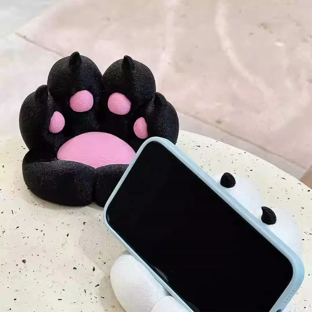 

Funny Claw Phone Holder 3D Printing Desktop Decor Cat Paw Pad Phone Holder Durable Cell Phone Stand Holder