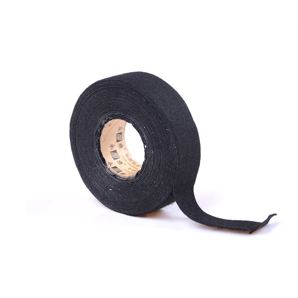 19mm X 15M Automotive Wiring Lint Tape Tape Base Tape Wear-Resistant Engine Room Wrap Insulation Tape Polyester Cloth Tape