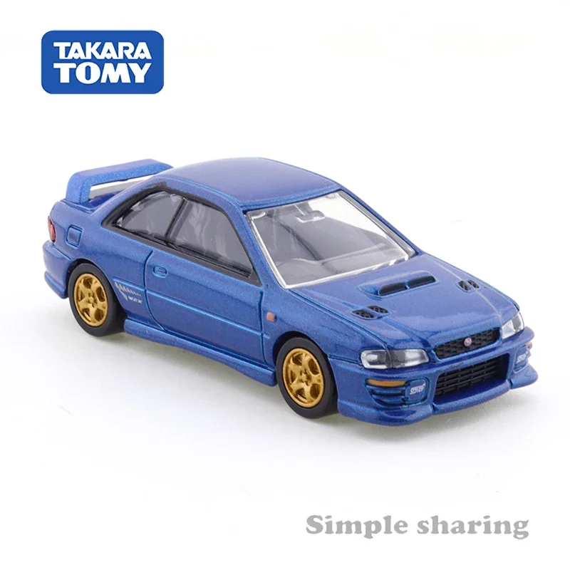 Takara Tomy Tomica 프리미엄 No.30 스바루 임프레자 WRX TypeR STi 버전 다이캐스트 모델 자동차 장난감, 합금 자동차 모델 소년 장난감 장식품