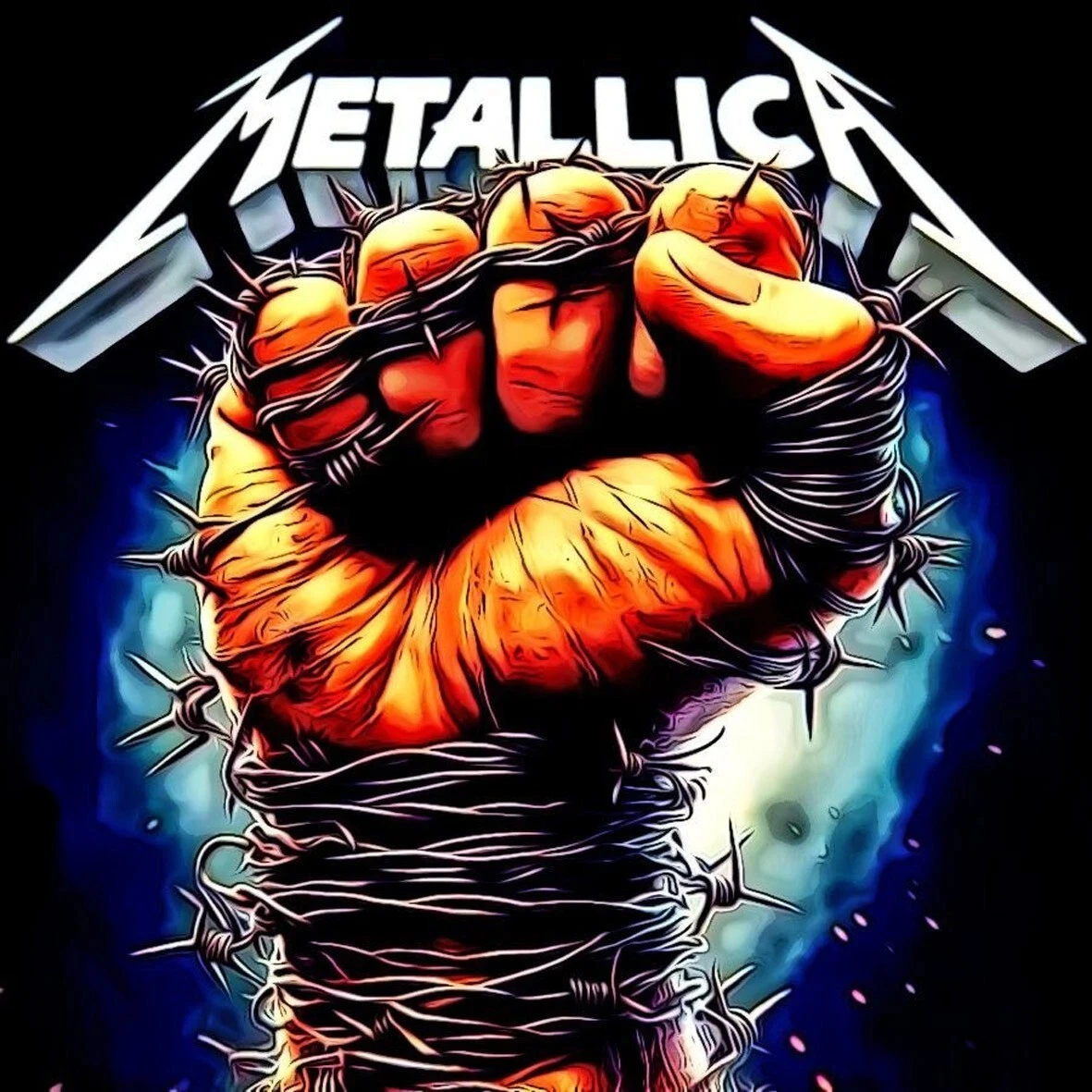 Metallica Rock Music Logo Hoodie met capuchon Schwarz 2026 Herfst Winter High-end luxe is voor zowel mannen als vrouwen