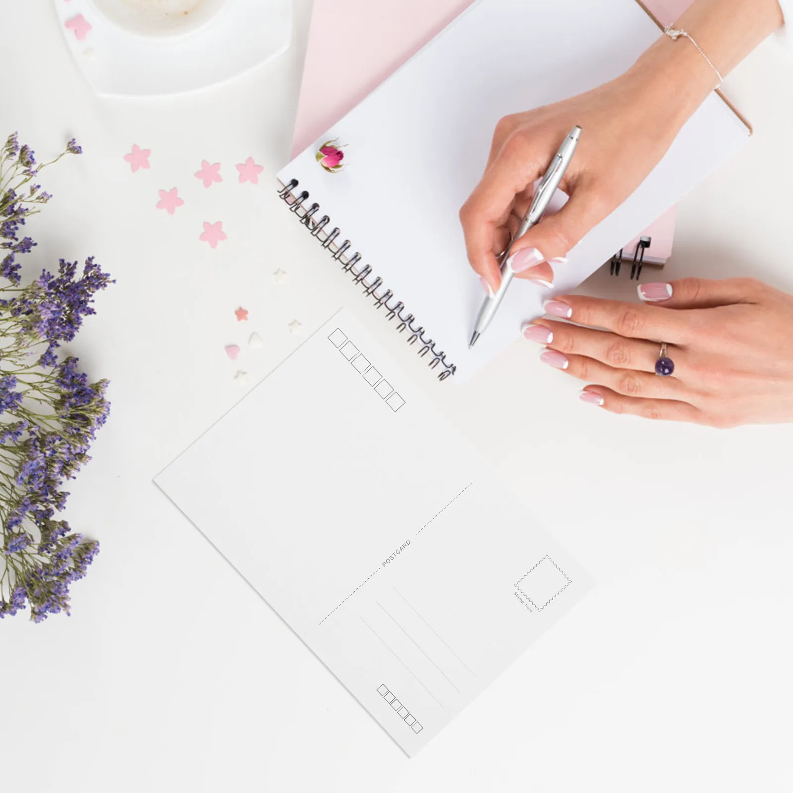 

20Pcs Postcards for Mailing Blank White Postcard Cardstock Printer Paper DIY Greeting Card Thank Notes Blank Postcards