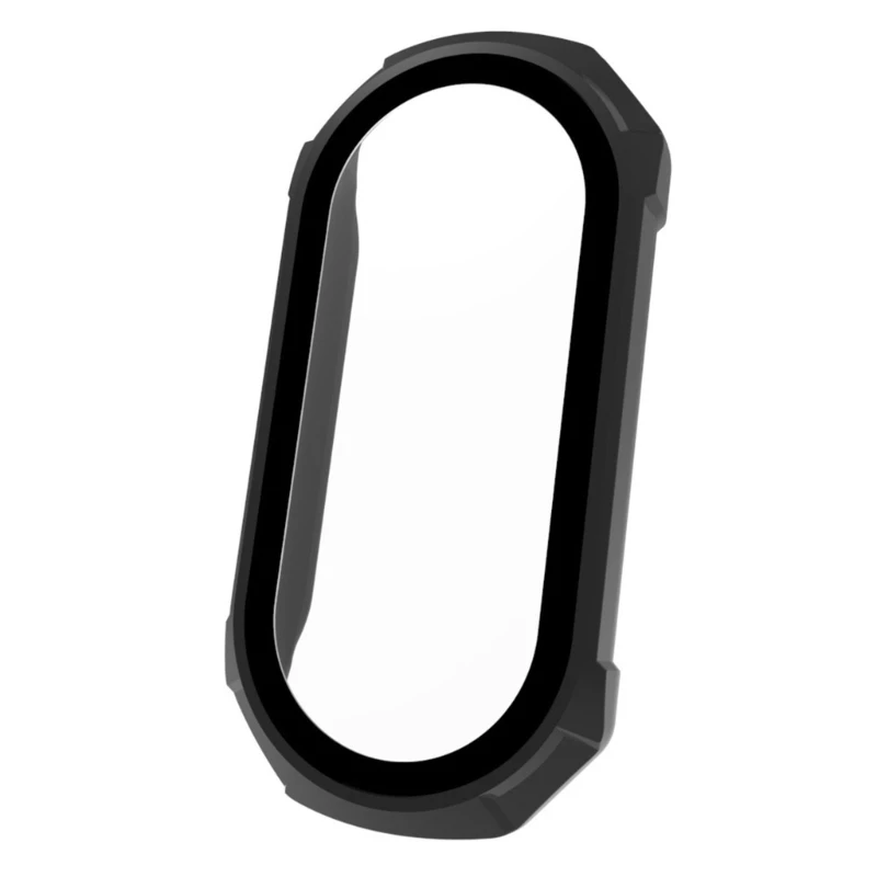 For Xiaomi Mi Band 8 Smart Watch Case PC+Tempered Glass Screen Protector Full Cover Bumper Shell Cases