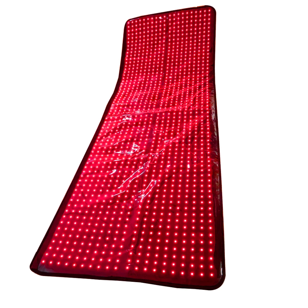 OEM ODM Private logo spa salon Full body red light therapy mat led near infrared light therapy blanket