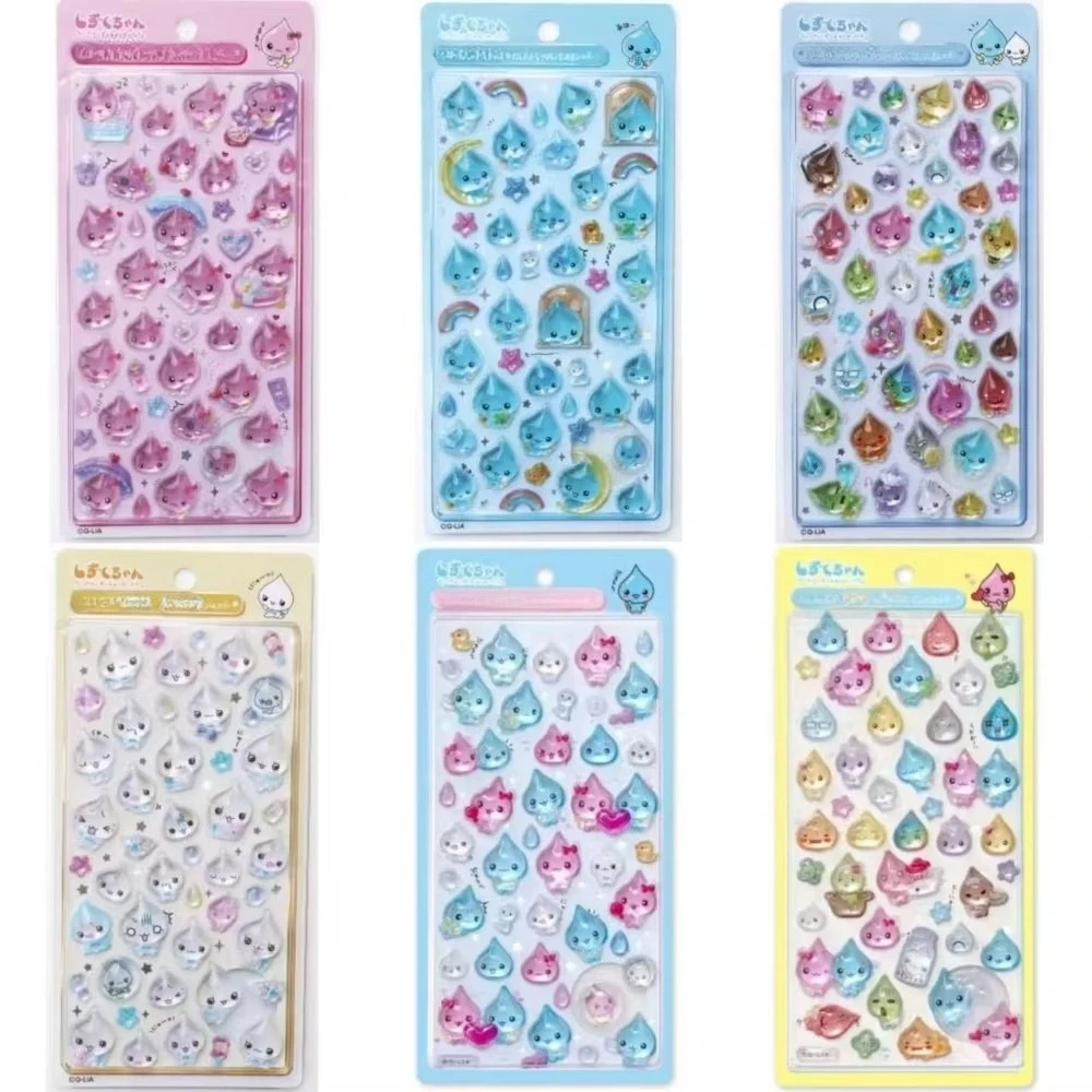Cartoon Tamagotchi Stickers DIY Scrapbook Laptop Decal Bonbon Drop Seal Stickers Scrapbook Party Favors Gifts ボンボン ドロップシール