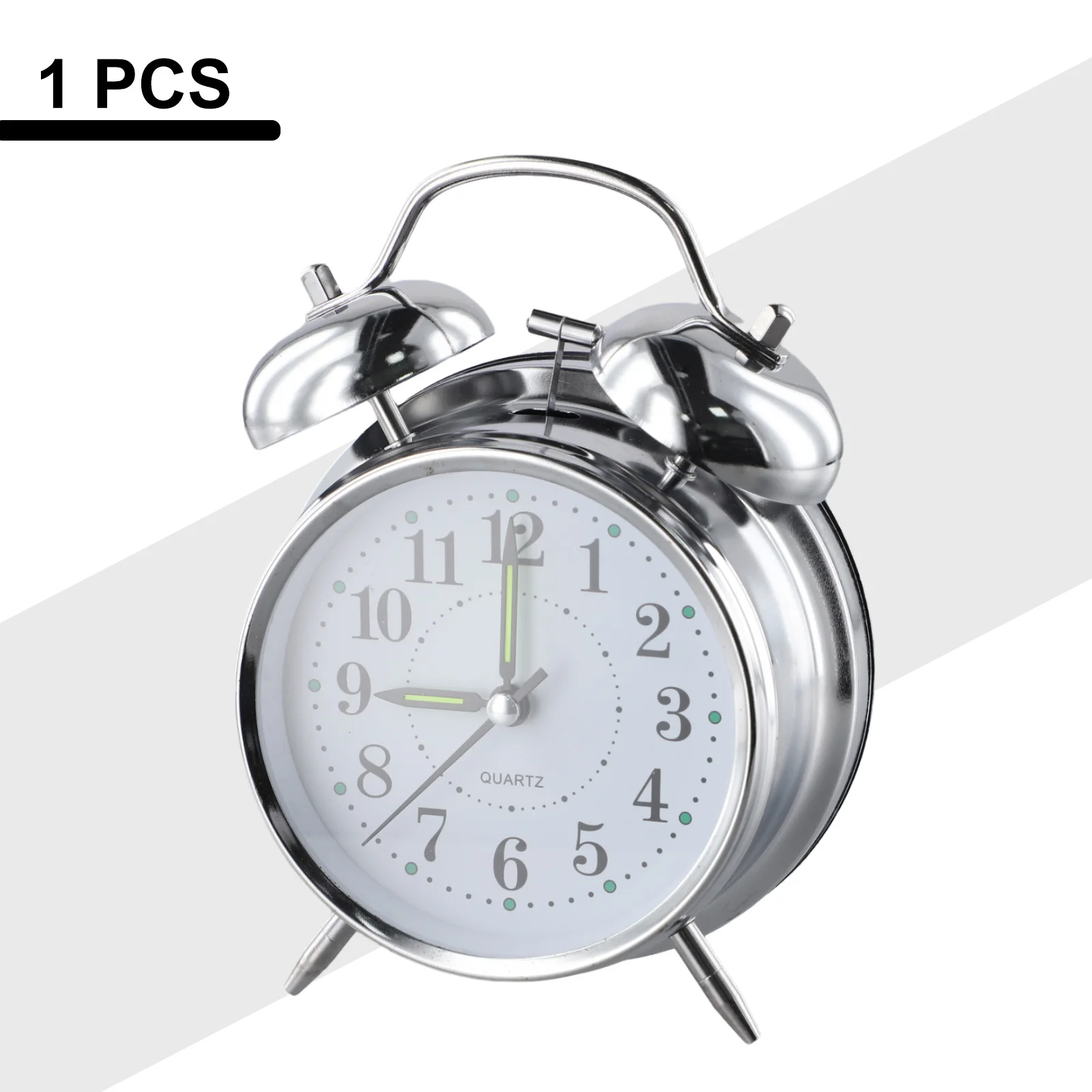 Zegar pierścieniowy budzik wysokiej jakości gorąca sprzedaż metalowa klasyczna galwanizowana nowa retro 100% oryginalna 12.5*16.5*6.2cm