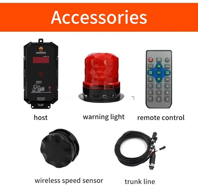 

SF102 forklift electronic overspeed speed limit reminder