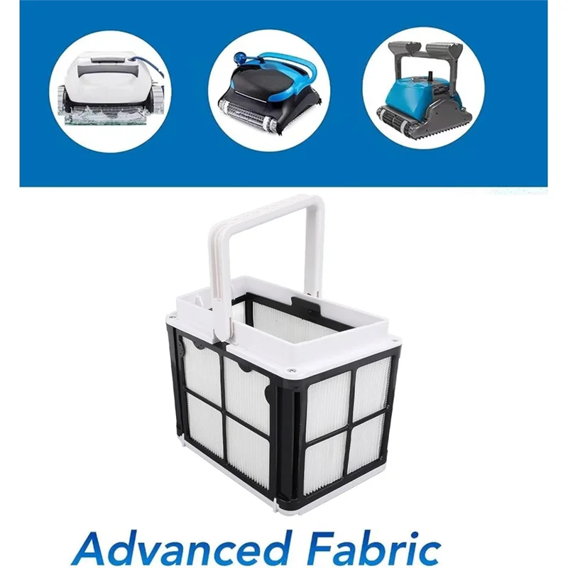 ABVI-For Dolphin CC S50 S100 互換超微細濾過フィルターバスケット - ロボットプールクリーナー部品番号 9991460