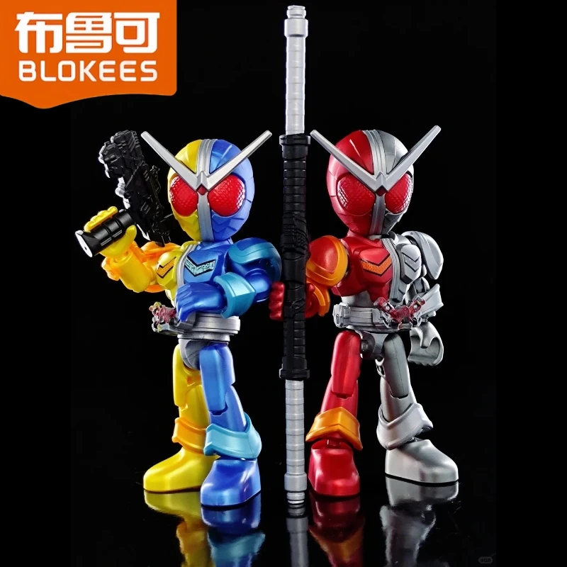 

В наличии Blokees Blind Box Kamen Rider Starlight Edition V3 Ace Partner Block Фигурка Сборка игрушек Модель Детские праздничные подарки