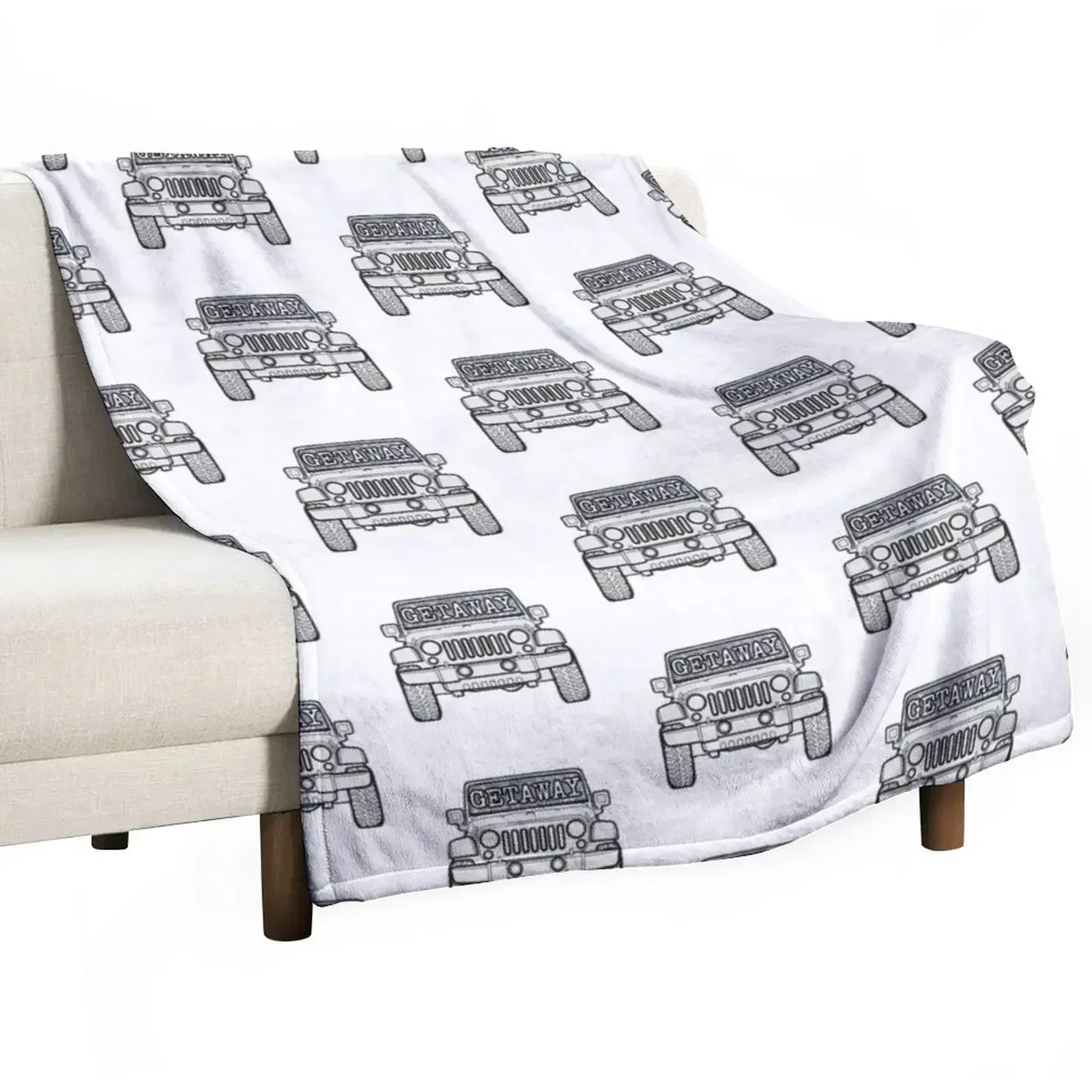 

Getaway car Throw Blanket Weighted Blankets Sofas Of Decoration halloween Blankets