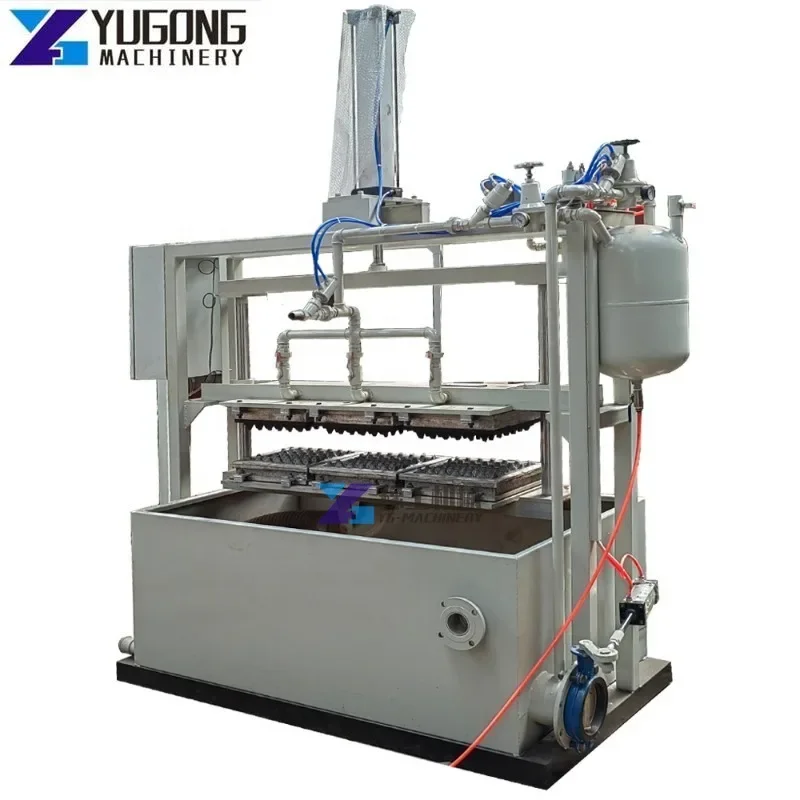 Manufacturers Supply Alveoles Egg Tray Machine Production Line Paper Egg Making Machine Fully Automatic Egg Tray Making Machine