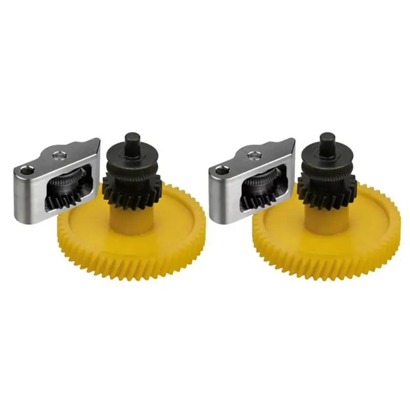 

ABIK-For Bambulab For P2S Printer Replacement Parts- 2 Set For P2S Extruder Gear Kit Nickel Plated Hardened Steel Gears