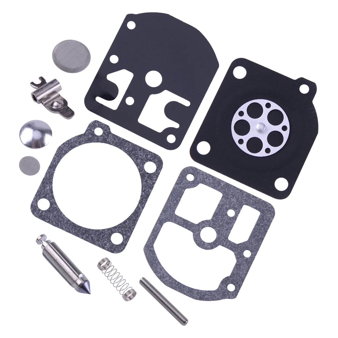 Letaosk Conjunto Kit de Reparo de Reconstrução de Carburador Carb Peças de Ferramentas Adequadas para Motosserra Stihl 009 010 011 012 011av Zama C1s-s1a C1s-s1b