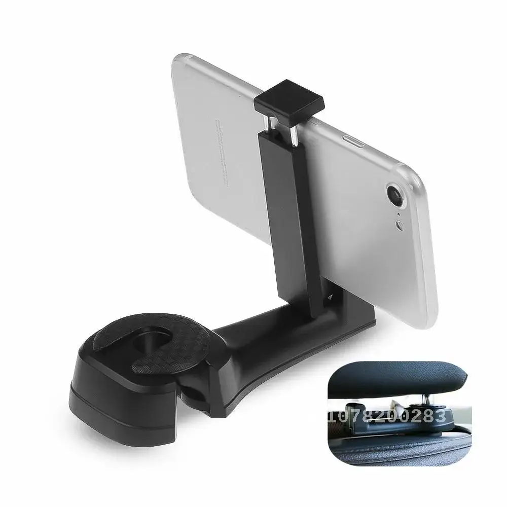 Car Headrest Hooks for Bag Fastener Seat Back Hanger Clips & Multi-function Seat Back Hook&Car Phone Mount Holder