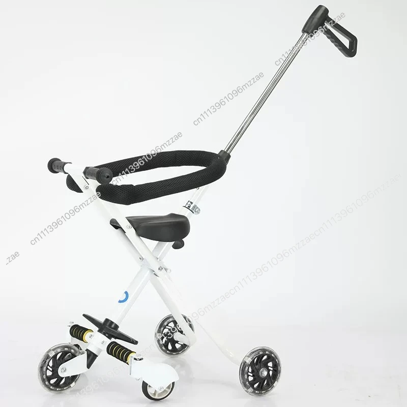 

Children's Go Out Simple Stroller Foldable Children's Baby Stroller Three-wheeled Baby Light Simple Children's Stroller Outside