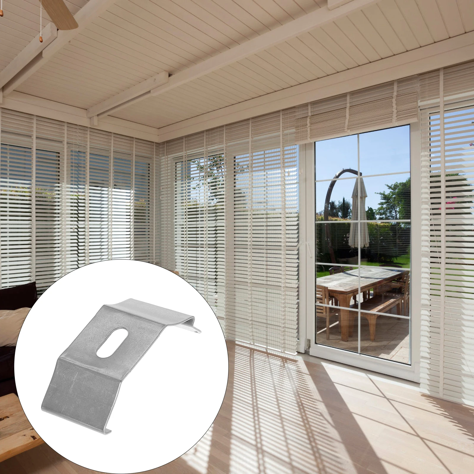 

Fittings Shutter Bracket Blinds Window Vertical Accessories Curtain Attachment for Brackets