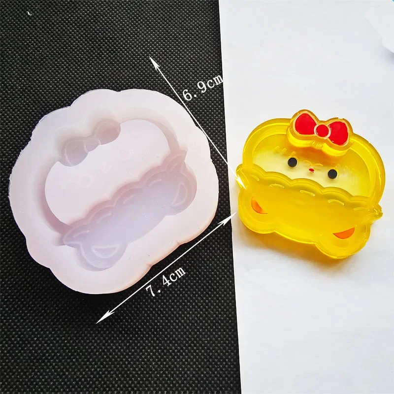 DIY Epoxy Resin Mold Chicken Crystal ball Shaker Molds Jewelry Tools Jewelry Accessories Silicone Resin Moulds