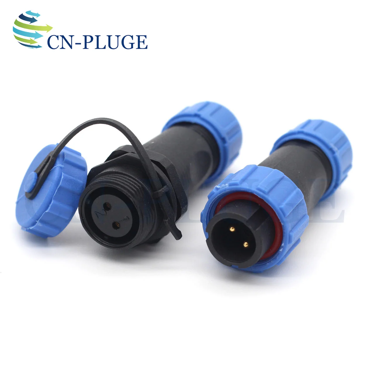 SP13 Series Mating Electrical Connector 2 3 4 5 6 7 9 Pin Outdoor Waterproof LED Cable Male Plug Female Socket