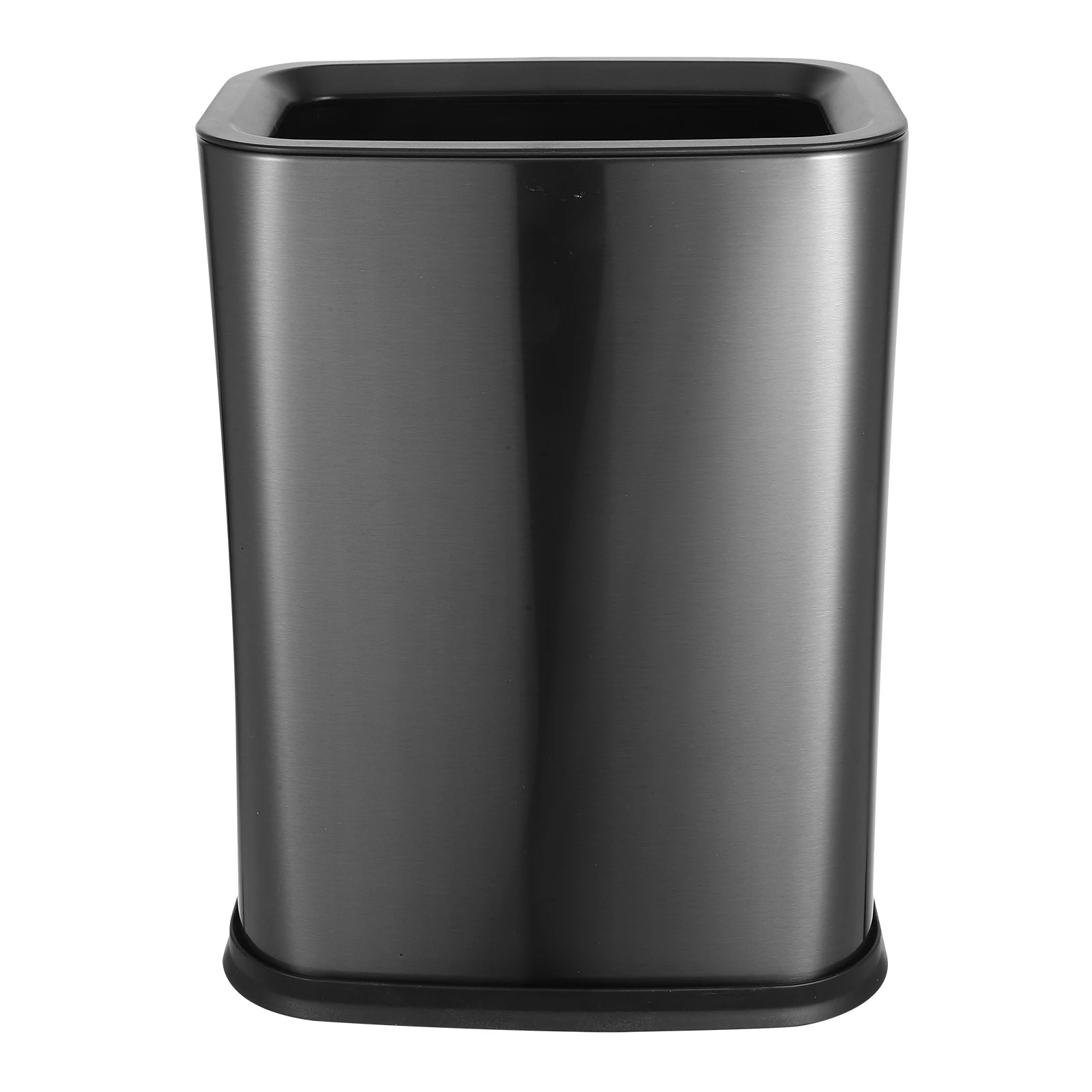 

Dual Bucket Stainless Steel Garbage Can Trash Bin Design Kitchen Bathroom Living Room Waste Container Recycling Basket
