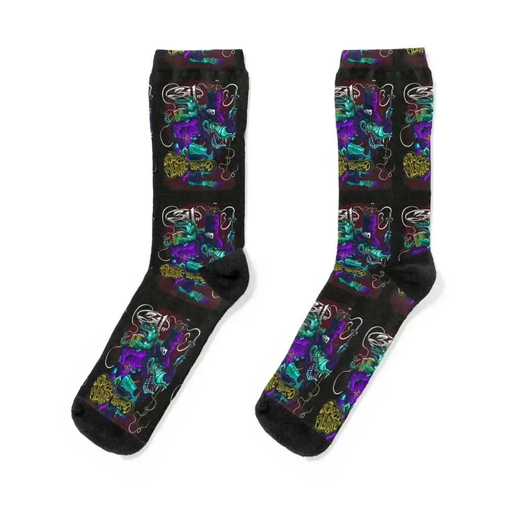 

311 band Socks loose Thermal man winter hiking Socks For Women Men's