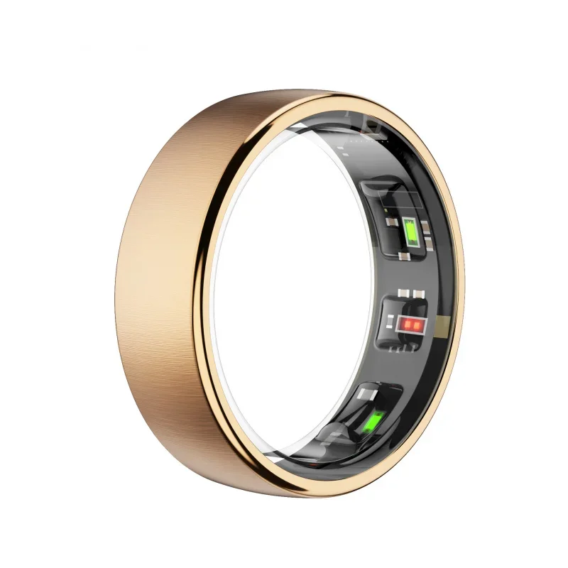 

R10 Smart Ring Health Tracker Heart Rate Blood Oxygen Step Counter Multi Sport Modes Remote Camera Wireless Charging Smart Ring